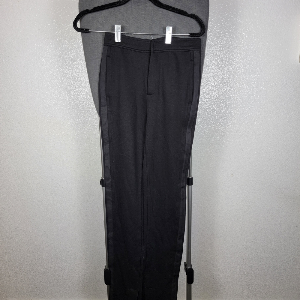 Rag & Bone Joan Slim Pants in Black.  (Ankle Slit) NWT Size XXS‎